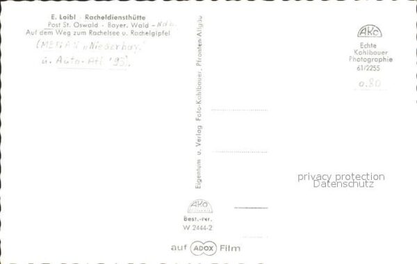 St Oswald-Riedlhuette Racheldiensthütte – Bild 2