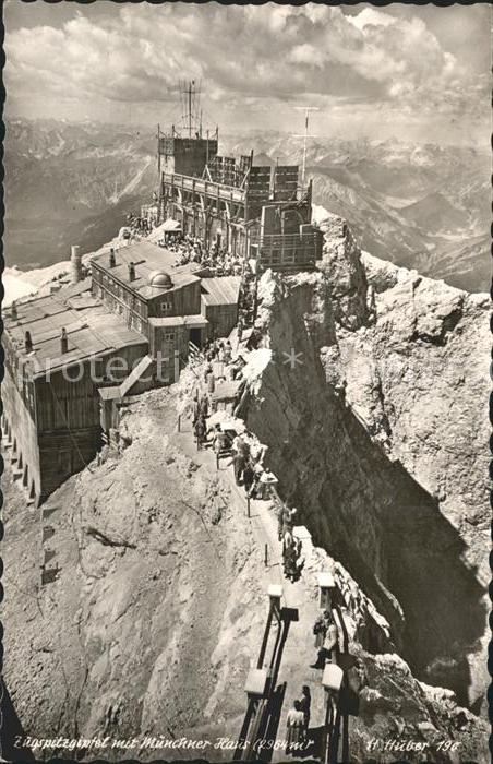 Zugspitze Gipfel Münchner Haus