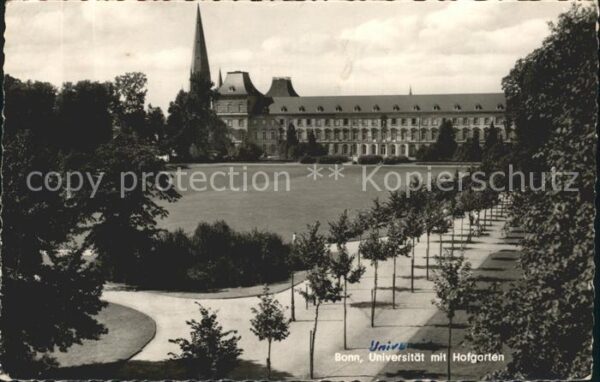 Bonn Rhein Universität mit Hofgarten