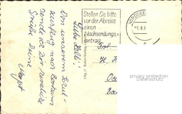 Borkum MS Ostfriesland Wandelhalle Promenade – Bild 2