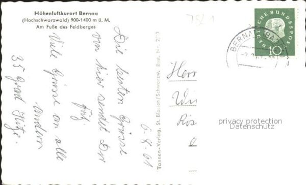 Bernau Schwarzwald Bohling und Belchen – Bild 2