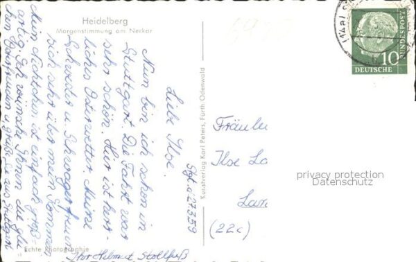 Heidelberg Neckar Morgenstimmung am Neckar – Bild 2