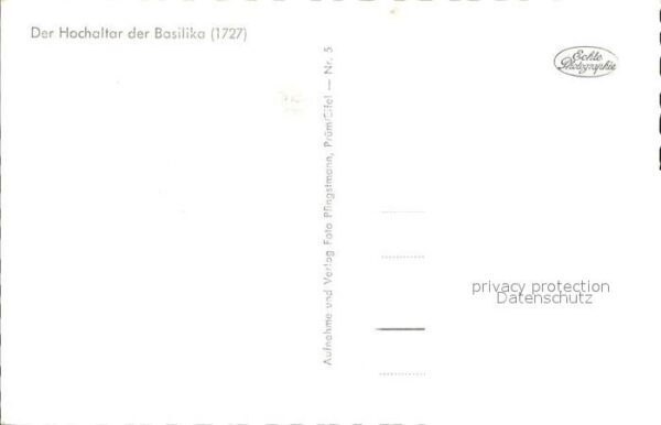 Pruem Eifel Der Hochaltar der Basilika – Bild 2