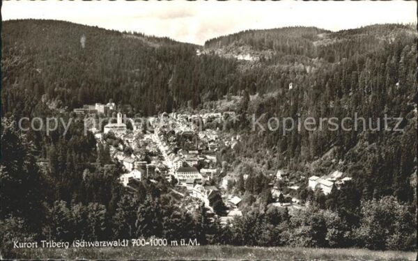 Triberg Schwarzwald Teilansicht