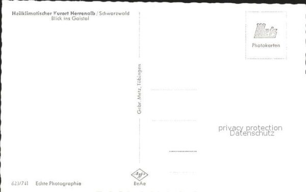 Bad Herrenalb Blick ins Gaistal – Bild 2