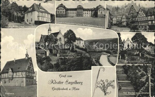 Grossheubach Schloss Kleinheubach Kloster Engelberg