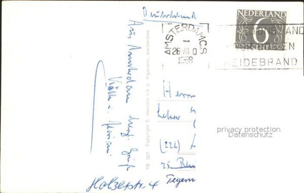Amsterdam Niederlande Oude Schans Montelbaanstoren – Bild 2