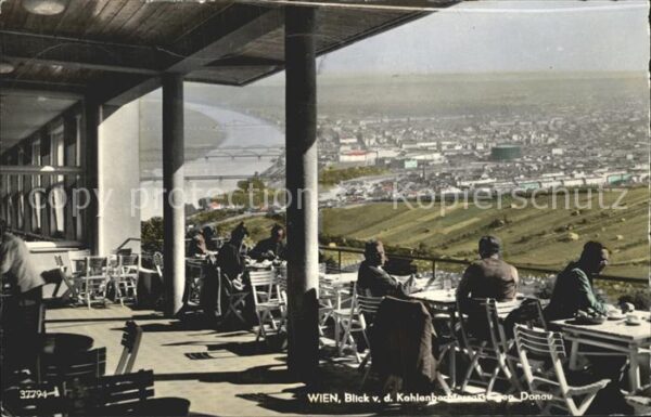 Wien Blick von der Kahlenberg- Terrasse