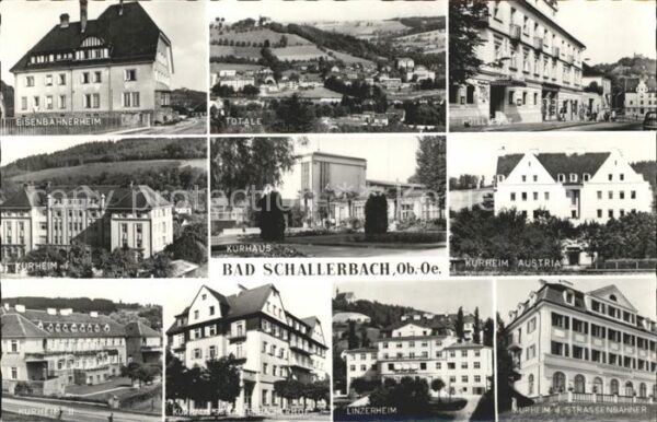Bad Schallerbach Kurheim Austria Eisenbahnerheim Linzerh