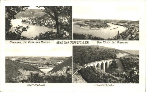 Boppard Rhein Vierseenblick Hunsrückbahn