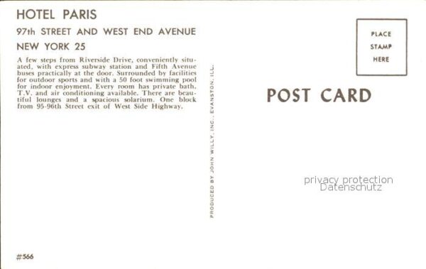 New York City Hotel Paris – Bild 2