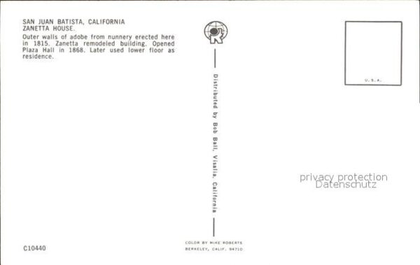 San Juan Bautista Zanetta House – Bild 2