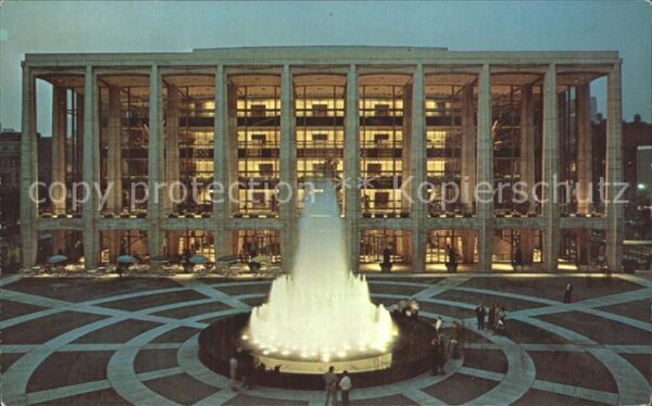New York City Lincoln Center for The Performing Arts