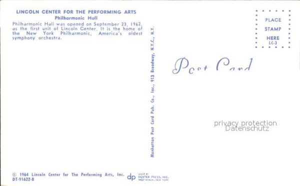 New York City Lincoln Center for The Performing Arts – Bild 2