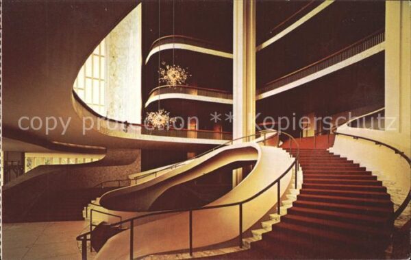 New York City Lincoln Center Grand Staircase of the M