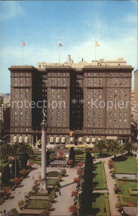 San Francisco California Saint Francis Hotel