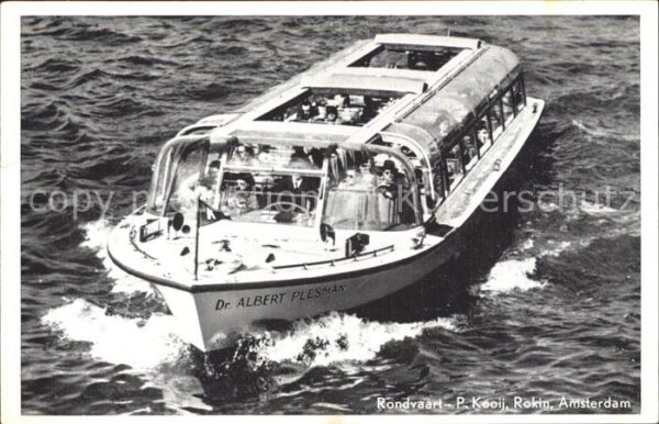 Amsterdam Niederlande Rundfahrt mit dem Schiff Dr. Albert Ple