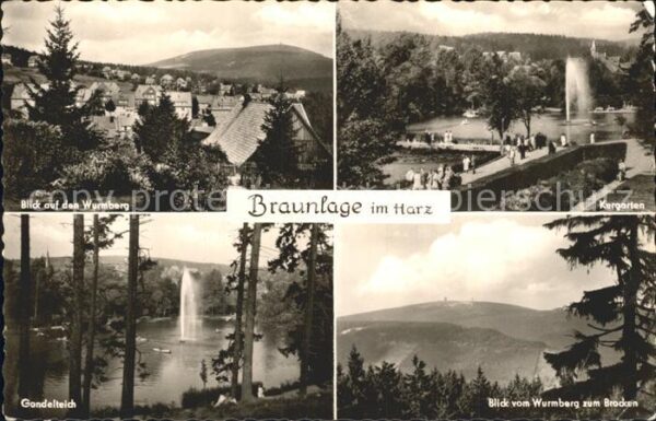 Braunlage Kurgarten Brocken Gondelteich
