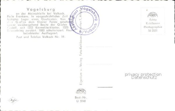 Vogelsburg Volkach Weingut Reben Nordheim – Bild 2