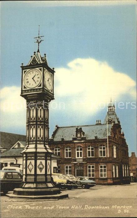 Norfolk Norwich Clock Tower Town Hall Downham Market