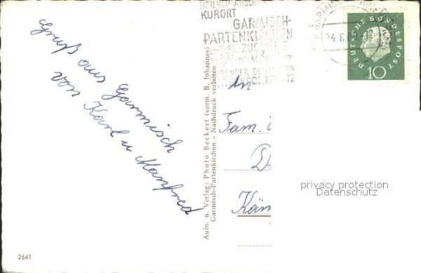 Garmisch-Partenkirchen Stadtansicht – Bild 2