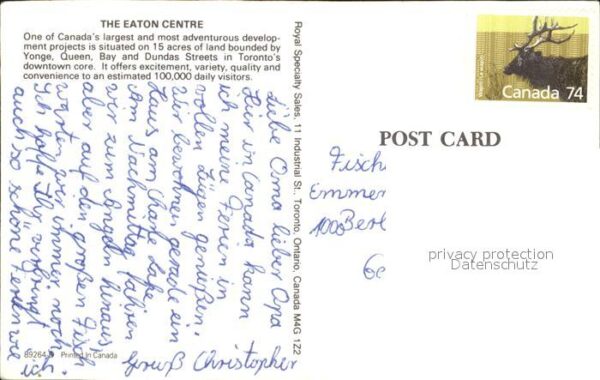 Kanada Eaton Centre – Bild 2