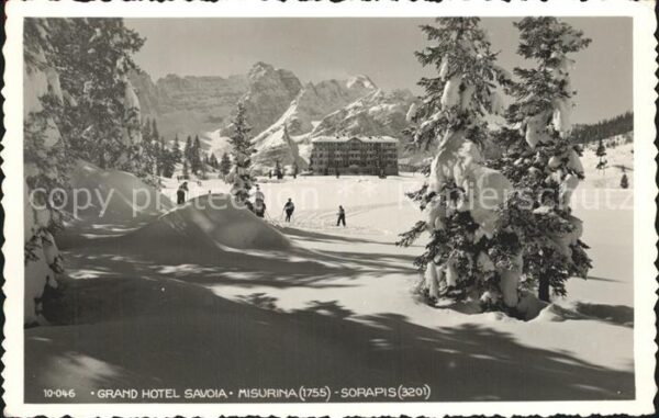 Misurinasee Grand Hotel Savoia