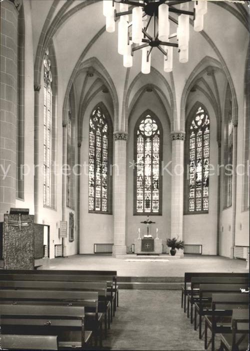 Goettingen Niedersachsen Inneres der Johanniskirche