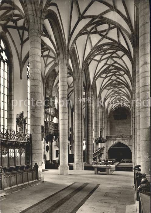 Noerdlingen Sankt Georgskirche Orgelempore
