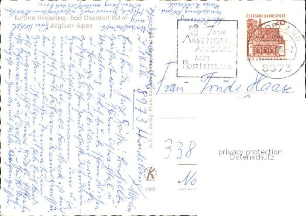Hindelang Bad Teilansicht – Bild 2