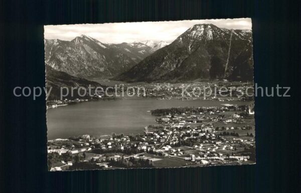 Bad Wiessee Fliegeraufnahme Rottach Egern mit Wahlb