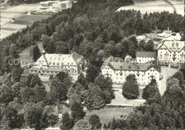 Bad Steben Fliegeraufnahme Stahl- Moor- und Radium