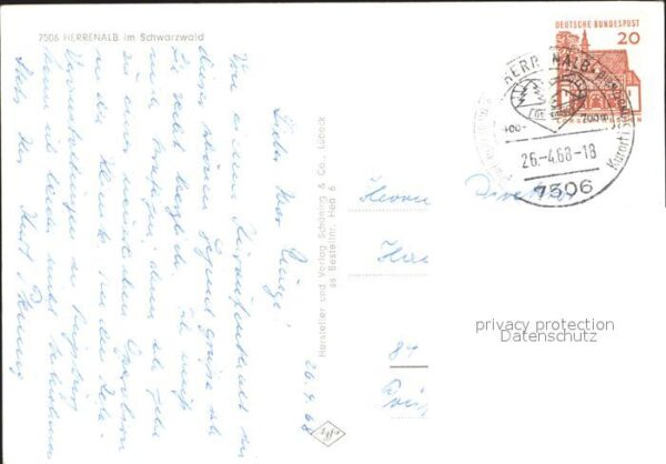 Herrenalb Bad Herrenalb Teilansicht – Bild 2