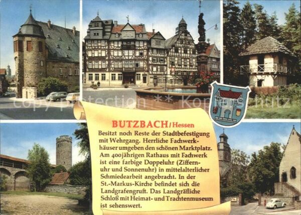 Butzbach Fachwerkhaus Burg Turm