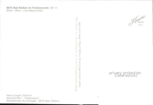 Bad Steben Fliegeraufnahme – Bild 2