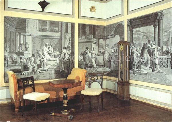 Mueglitztal Schloss Weesenstein Französiche Bildtap