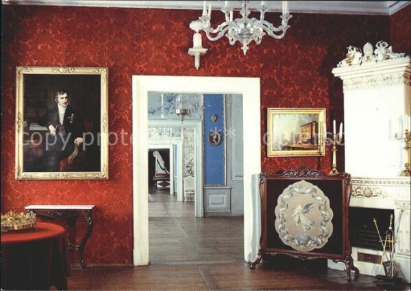 Mueglitztal Schloss Weesenstein König Johann Zimmer