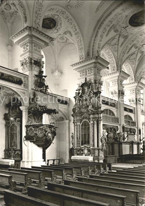 Irsee Klosterkirche Nördliche Langhaus und Ch