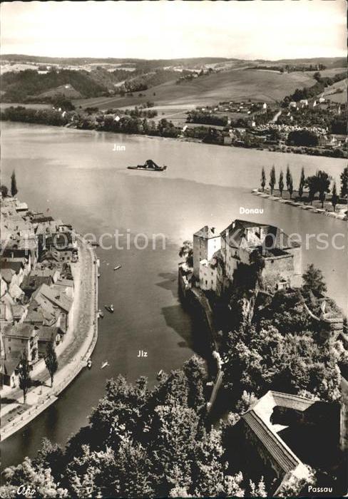 Passau Flussmündungen