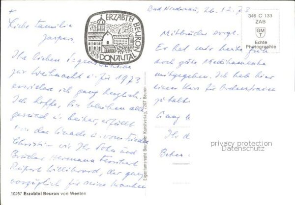 Beuron Donautal Erzabtei – Bild 2