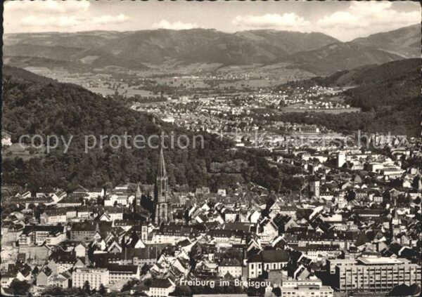 Freiburg Breisgau Stadtansicht