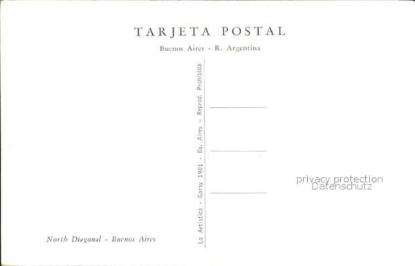 Buenos Aires Diagonal Norte – Bild 2