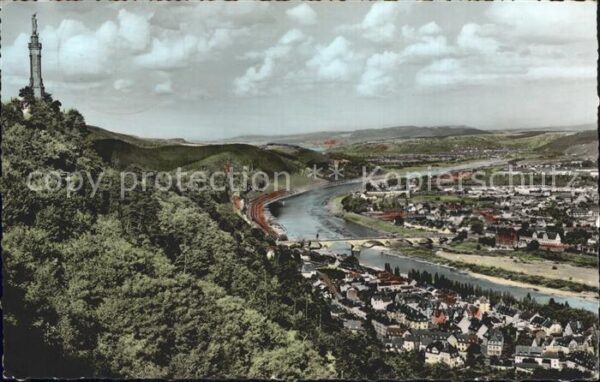 Trier Panorama Moseltal Mariensäule