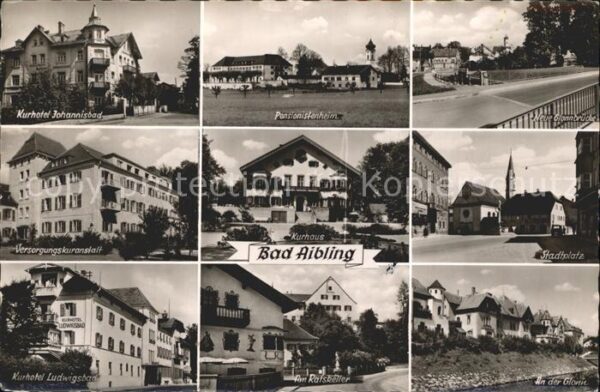 Bad Aibling Kurhotel Pensionistenheim Glonnbrücke S