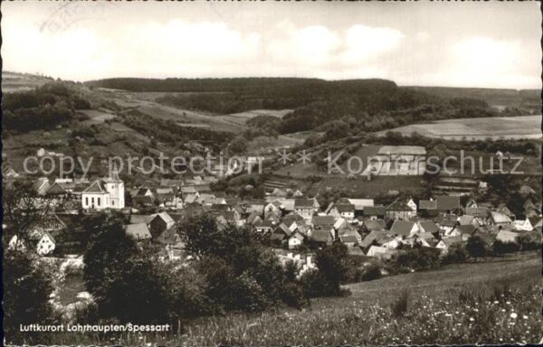 Lohrhaupten Panorama Luftkurort Spessart