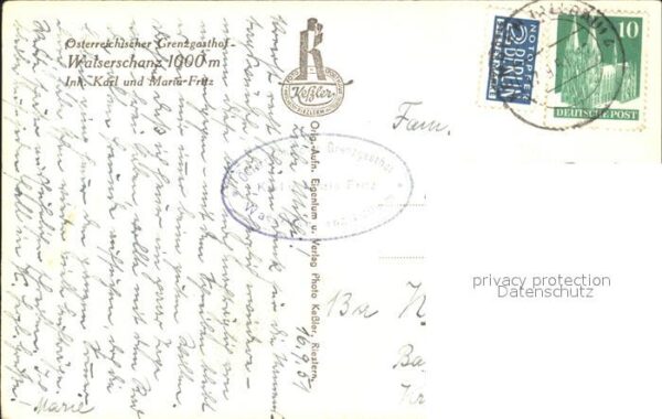 Walserschanz Kleinwalsertal Österreichischer Grenzgasthof – Bild 2