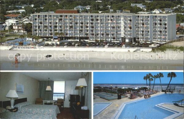 Daytona Beach Beachcomer Oceanfront Inn Hotel Swimmin