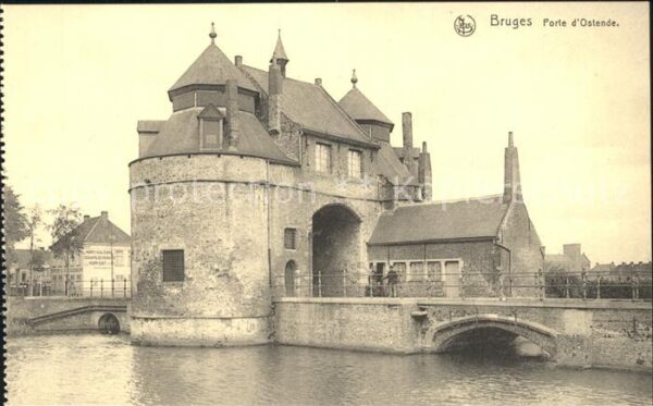 Bruges BRUGGE Belgie Porte d_Ostende