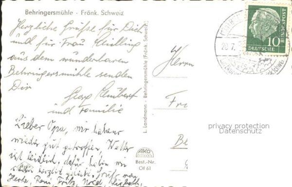 Behringersmuehle Talblick Felsen Fränkische Schweiz – Bild 2