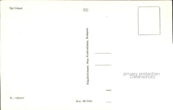 Egri Eger Minarett Kathedrale Dobo Istvan Denkmal – Bild 2